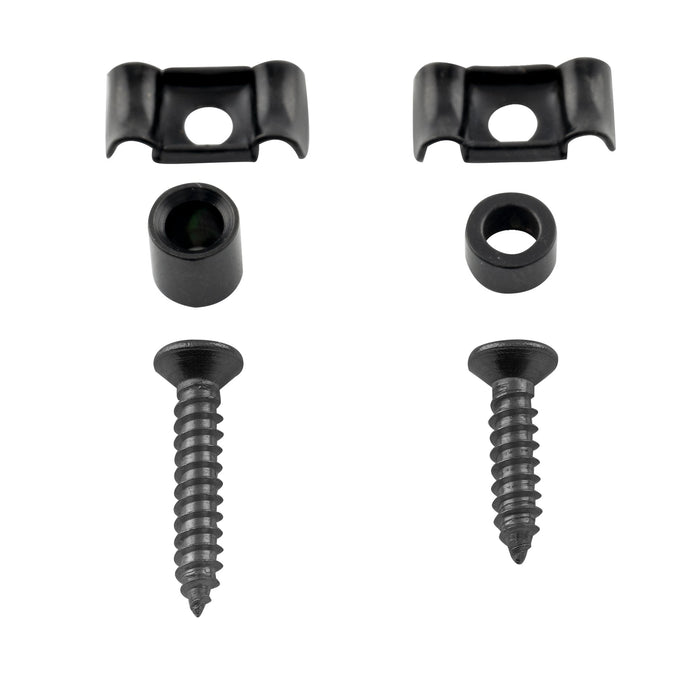 Musiclily Proスチールヴィンテージバタフライスタイル弦留め弦ツリー弦ガイド for エレクトリックギター、2セット