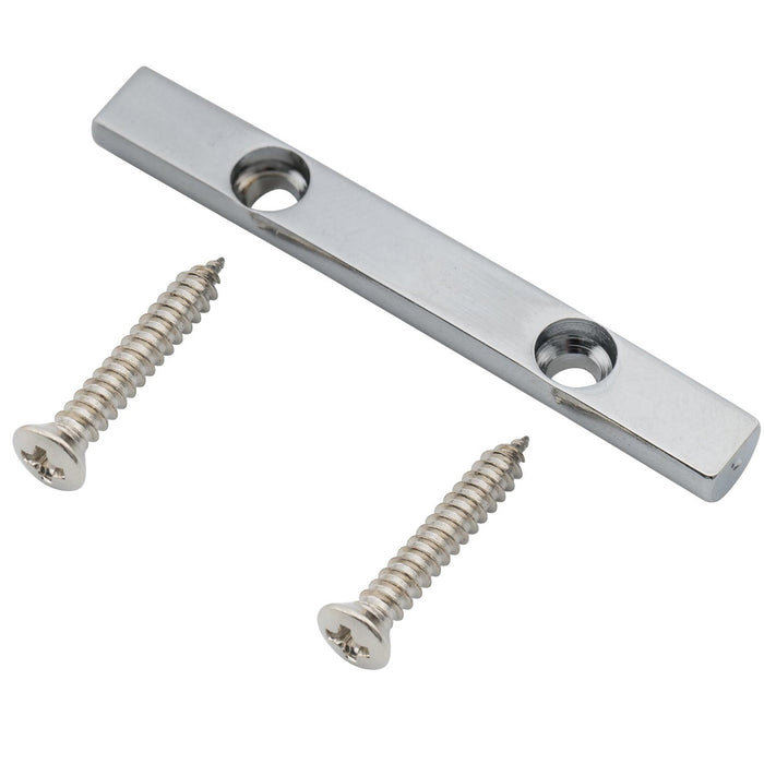 Musiclily Pro 43 mm Messing-Saitenhalter, Führungsbaum für 4-saitigen E-Bass