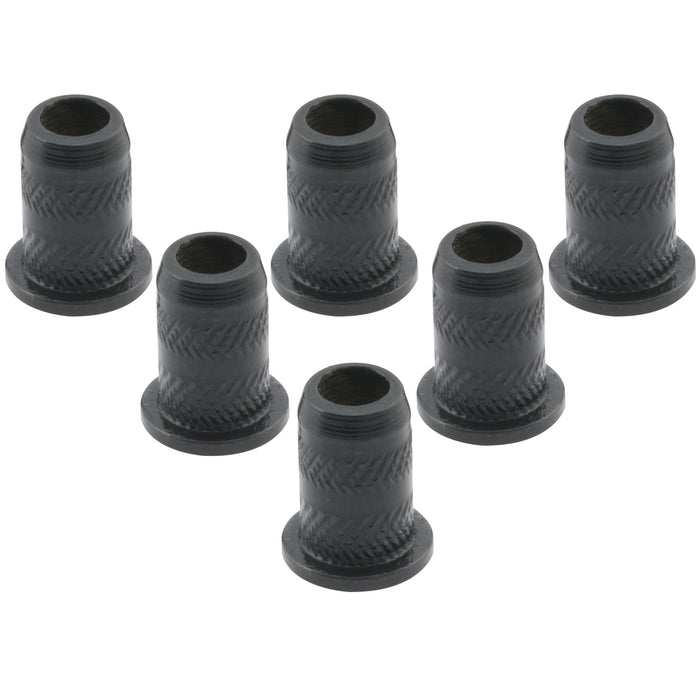 Musiclily Pro 4mm Ferragens de Montagem Superior em Aço para Guitarra Elétrica Conjunto de 6 