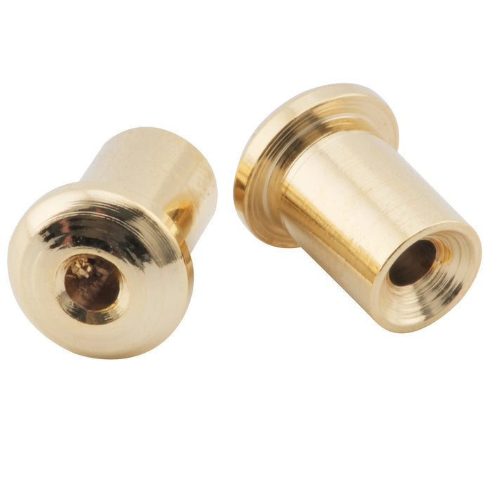 ミュージックリリー プロ 5mm スチールトップマウント弦フェルール セット6個入り 