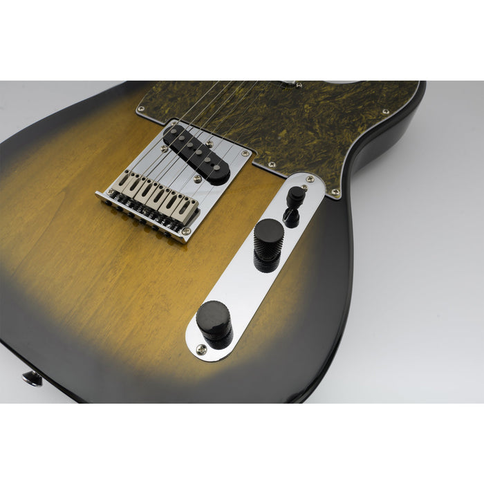 Musiclily Pro Fein 24 Splines Stahl Flat Top Push-on Steuerknopf 19 mm für in den USA hergestellte Gitarren- und Bass-Potentiometer, Set von 2