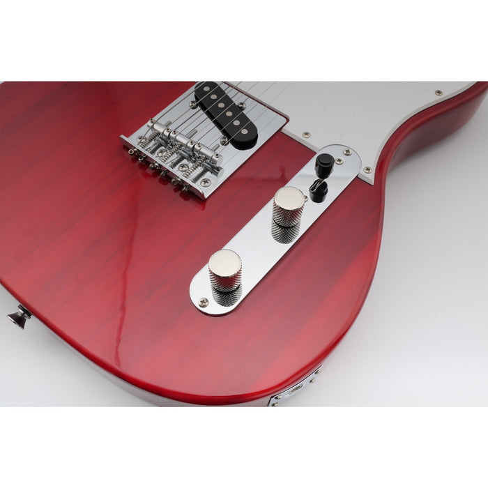 Musiclily Pro 1/4インチ 鋼製 フラットトップ 通用コントロールノブ つまみ 止めネジ付き エレキギターやベース用 ブラック(2個セット)