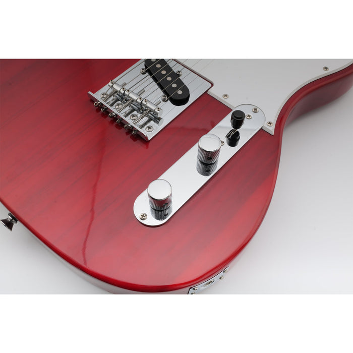 Musiclily Pro 1/4インチ 鋼製 フラットトップ 通用コントロールノブ つまみ 止めネジ付き エレキギターやベース用 ブラック(2個セット)