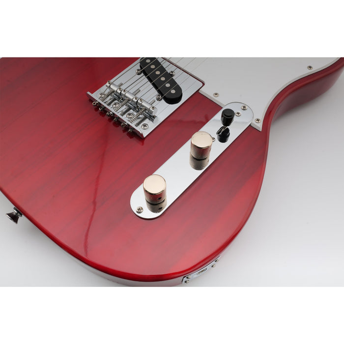 Musiclily Pro 1/4インチ 鋼製 フラットトップ 通用コントロールノブ つまみ 止めネジ付き エレキギターやベース用 ブラック(2個セット)