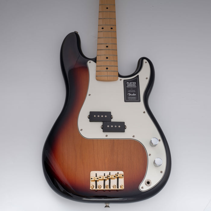 Musiclily Pro BB009 19mm弦間隔クラシックスタンダードトップローディング4弦ベースブリッジ真鍮サドル鋼板