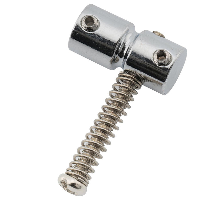 musiclily pro 19mm steel bass bridge saddles for 4 string precision and jazz bass mx2827 4p, nickel