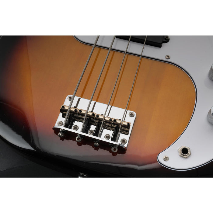 Musiclily Pro 19mmピッチ 鋼製 ベースブリッジ用サドル 4弦Precision/Jazz Bassエレキベース用 ブラック(4個セット)