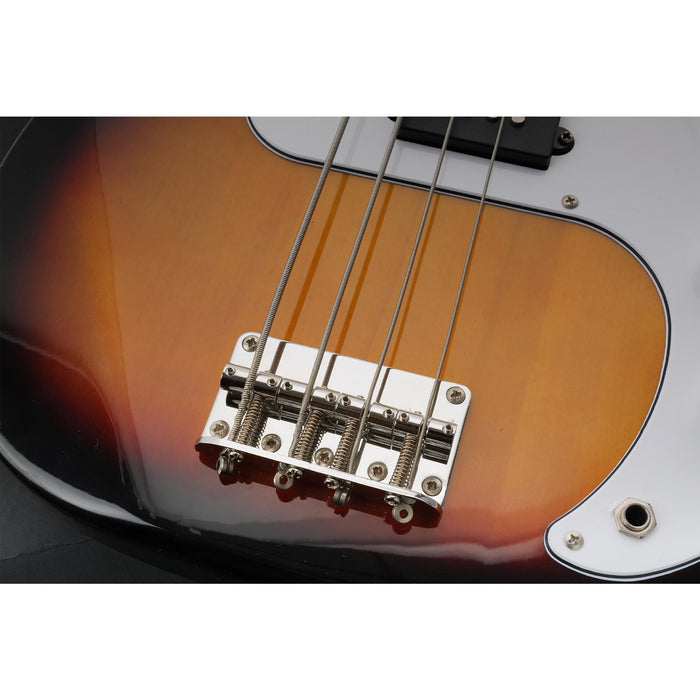 Musiclily Pro 19mmピッチ 鋼製 ベースブリッジ用サドル 4弦Precision/Jazz Bassエレキベース用 ブラック(4個セット)