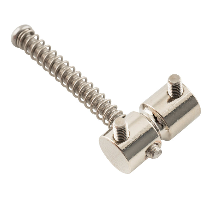 Musiclily Pro 19mmピッチ 鋼製 ベースブリッジ用サドル 4弦Precision/Jazz Bassエレキベース用 ブラック(4個セット)