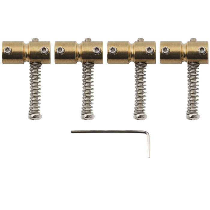 musiclily pro 19mm steel bass bridge saddles for 4 string precision and jazz bass mx2827 4p