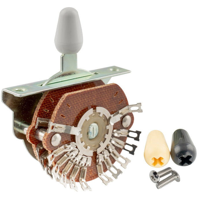 Musiclily Pro 5 Ways Pickup Selector Blade Lever Switch para Guitarra Elétrica Estilo Strat Tele 