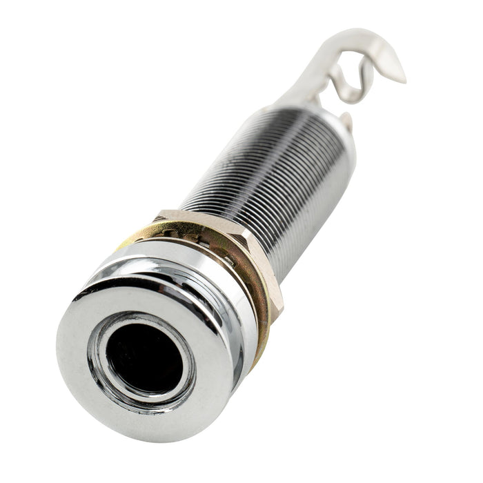 Musiclily Pro 1/4インチモノラル/ステレオエンドピン出力ジャック ストラップボタン ネジ込み式ジャックソケット アコースティックギター・ベース用