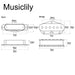 Dimensions of the revival pickups rpt1 tg specials vintage style alnico 5 neck bridge pickups set for tele style electric guitar mx2862p