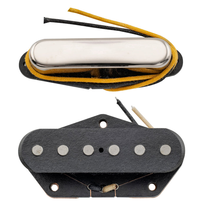 detail of the revival pickups rpt1 tg specials vintage style alnico 5 neck bridge pickups set for tele style electric guitar mx2862p