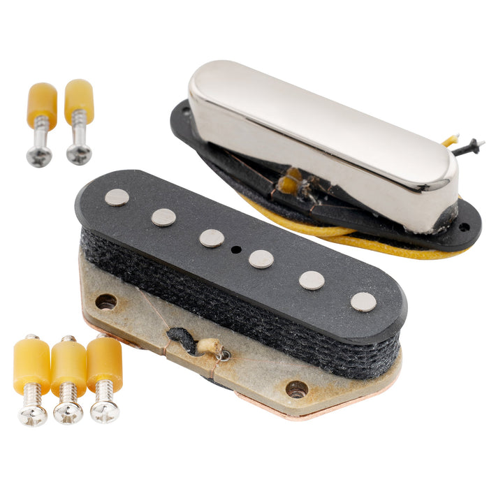 the revival pickups rpt2 heartbreaker vintage style alnico 3 neck bridge pickups set for tele style electric guitar mx2865p details