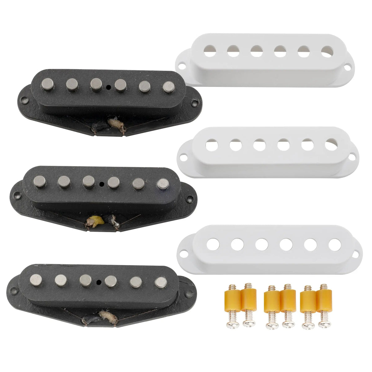 the revival pickups rps1 vintage classic alnico 5 alnico 3 single coil neck middle bridge pickups set for strat style electric guitar mx2868wh details
