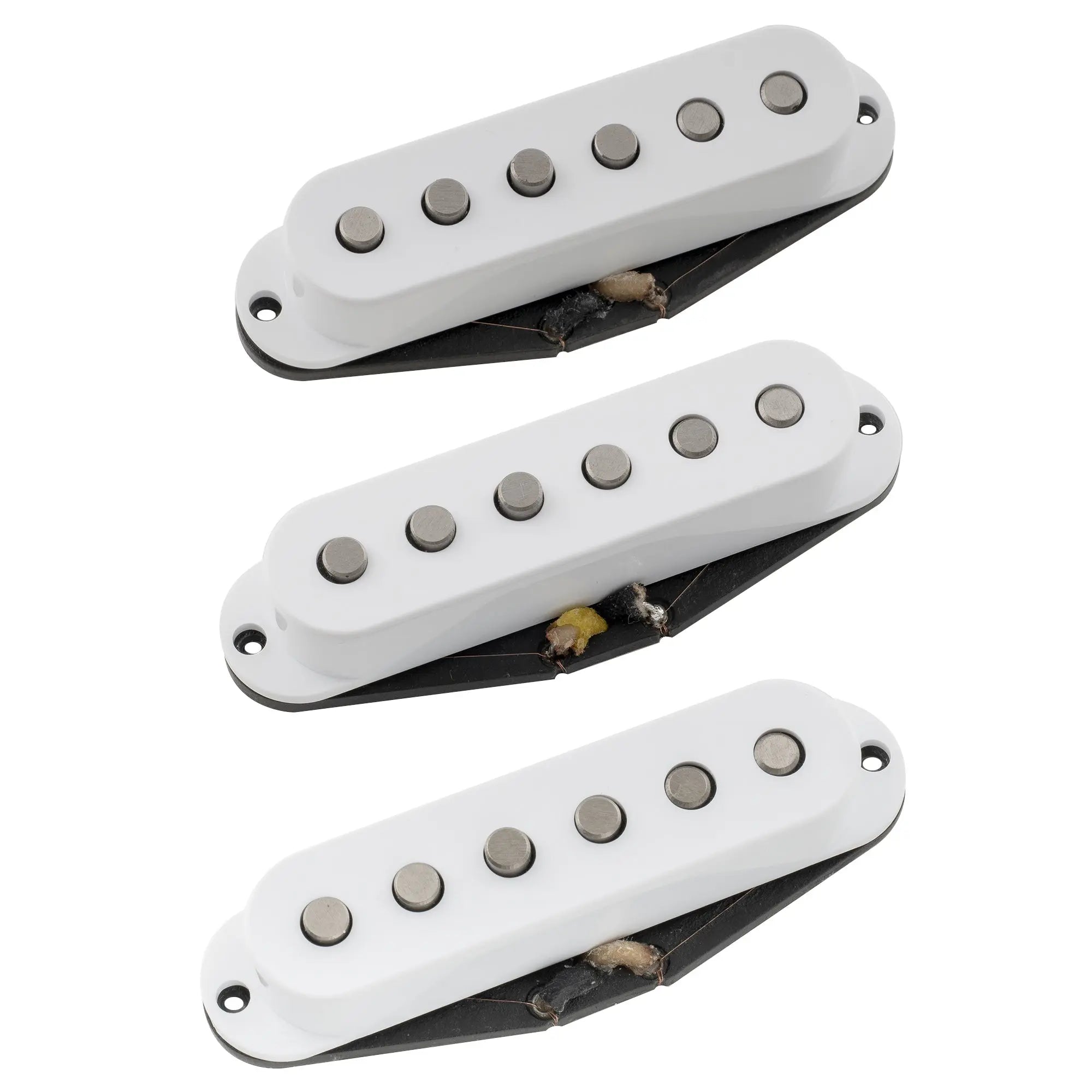 the revival pickups rps1 vintage classic alnico 5 alnico 3 single coil neck middle bridge pickups set for strat style electric guitar mx2868wh