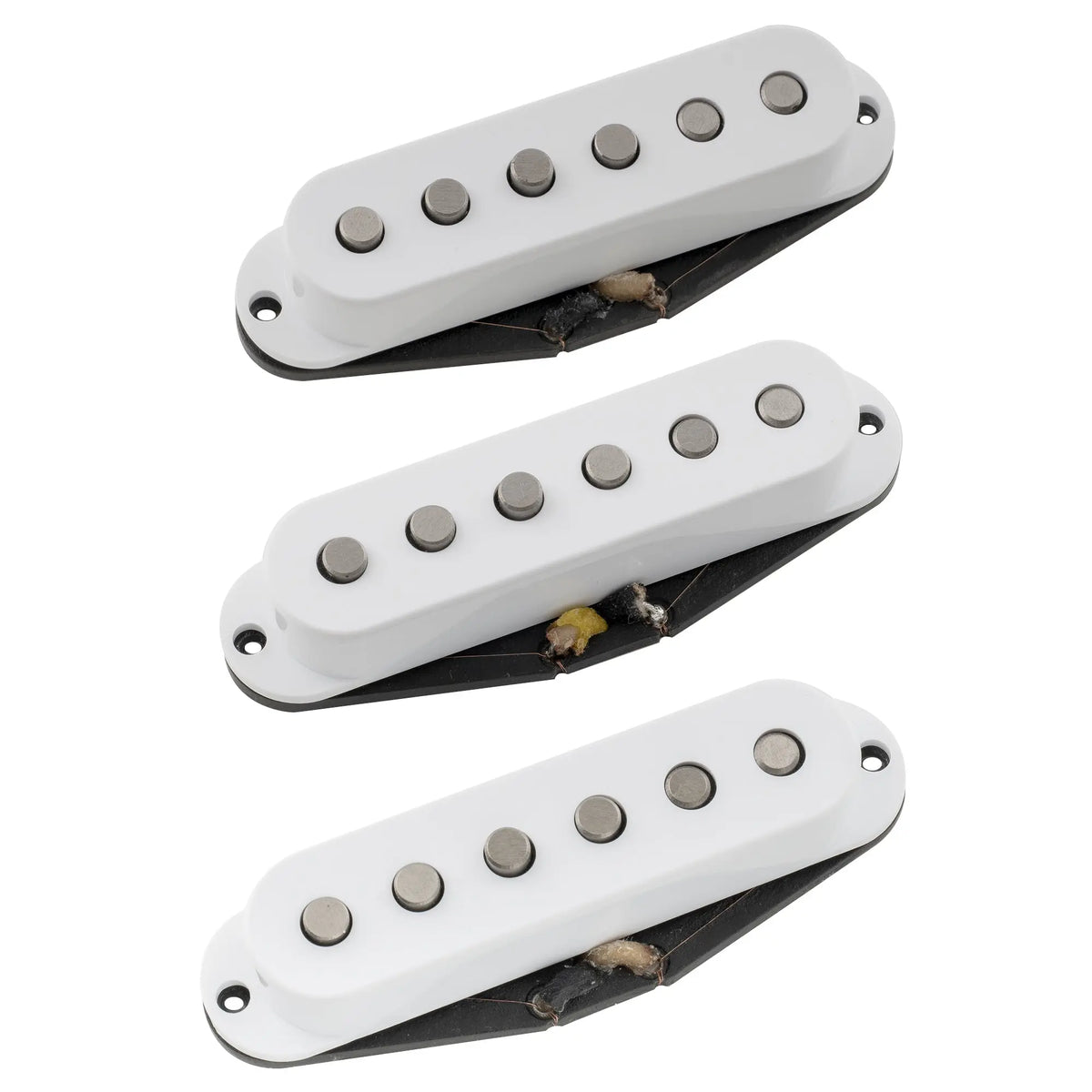 the revival pickups rps1 vintage classic alnico 5 alnico 3 single coil neck middle bridge pickups set for strat style electric guitar mx2868wh