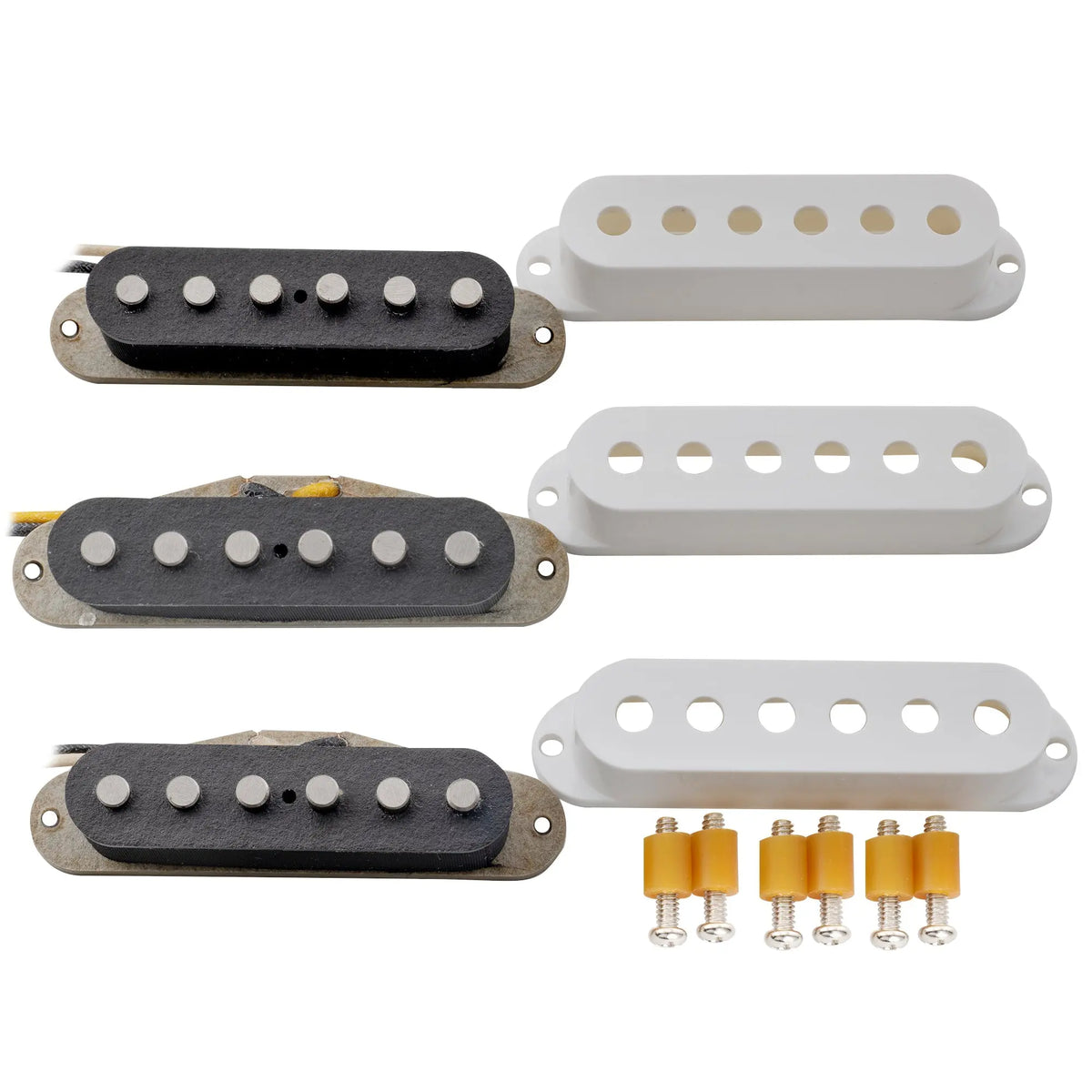 the revival pickups rps2 grey bottomed blues vintage style alnico 5 single coil neck middle bridge pickups set for strat style electric guitar mx2872wh details