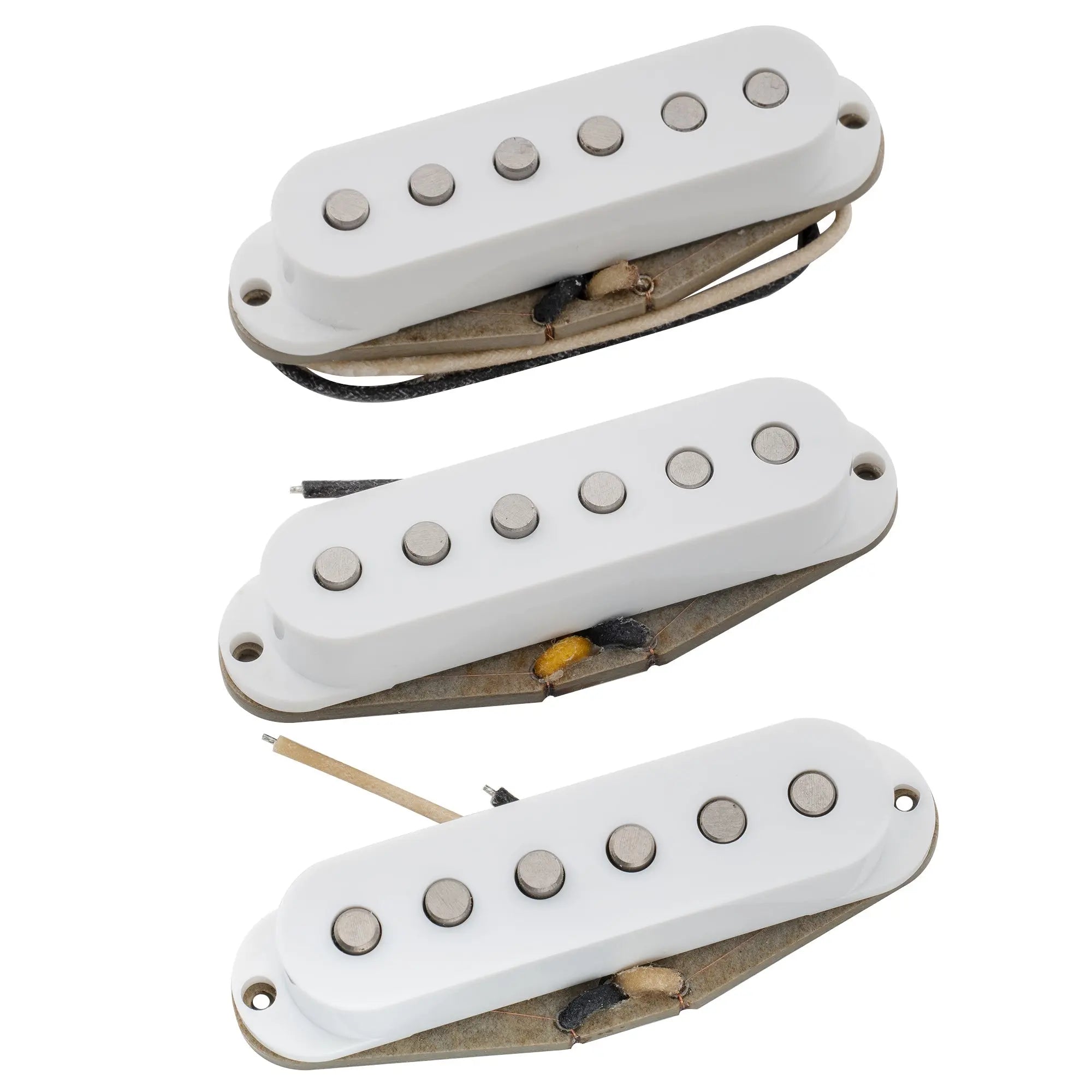 the revival pickups rps2 grey bottomed blues vintage style alnico 5 single coil neck middle bridge pickups set for strat style electric guitar mx2872wh