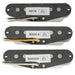 Part of the revival pickups rps4 pride joy srv vintage style alnico 5 alnico 2 single coil neck middle bridge pickups set for strat style electric guitar mx2876wh