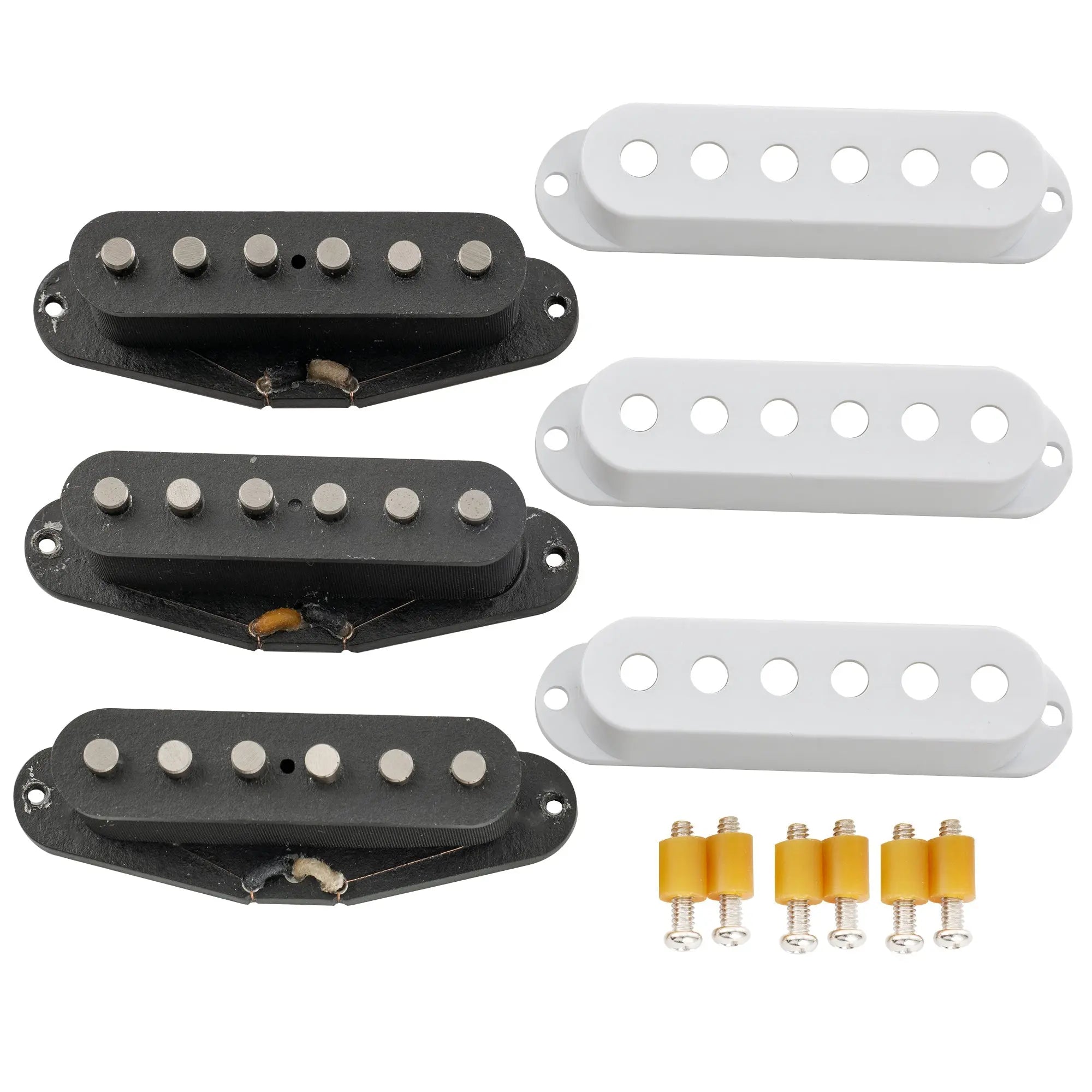 the revival pickups rps4 pride joy srv vintage style alnico 5 alnico 2 single coil neck middle bridge pickups set for strat style electric guitar mx2876wh details