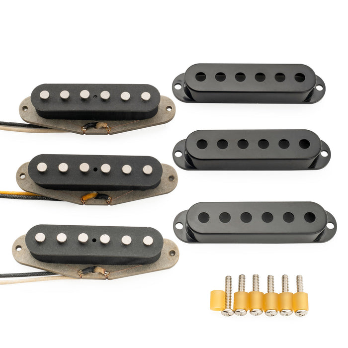 The Revival Pickups RPS6 ジミ・ヘンドリックス ヴィンテージスタイル アルニコ5 シングルコイル ネック・ミドル・ブリッジピックアップセット for Stratスタイルエレキギター