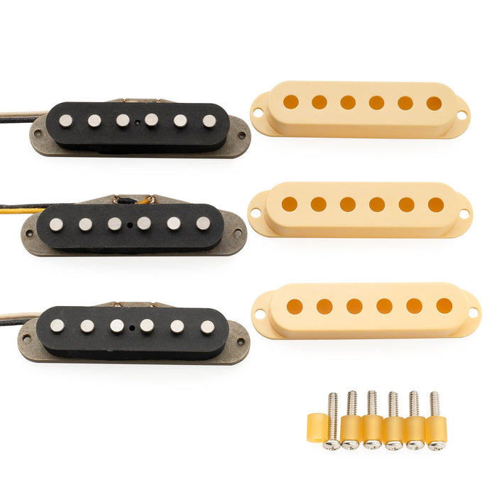 The Revival Pickups RPS6 ジミ・ヘンドリックス ヴィンテージスタイル アルニコ5 シングルコイル ネック・ミドル・ブリッジピックアップセット for Stratスタイルエレキギター