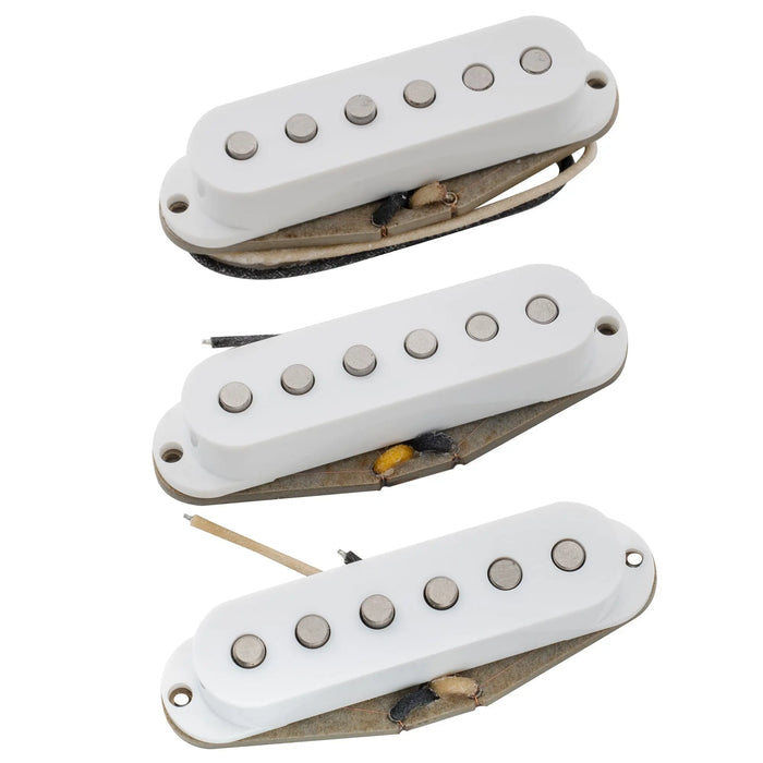 the revival pickups rps7 john mayer vintage style alnico 5 alnico 3 single coil neck middle bridge pickups set for strat style electric guitar mx2888wh