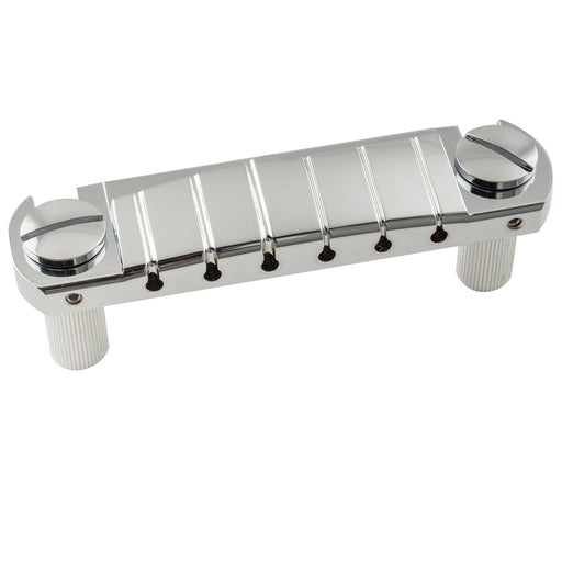 musiclily ultra 52mm 2 3 64 inch string spacing full solid aluminum prs style pre set intonation wraparound bridge tailpiece for usa prs style electric guitar mx2907cr