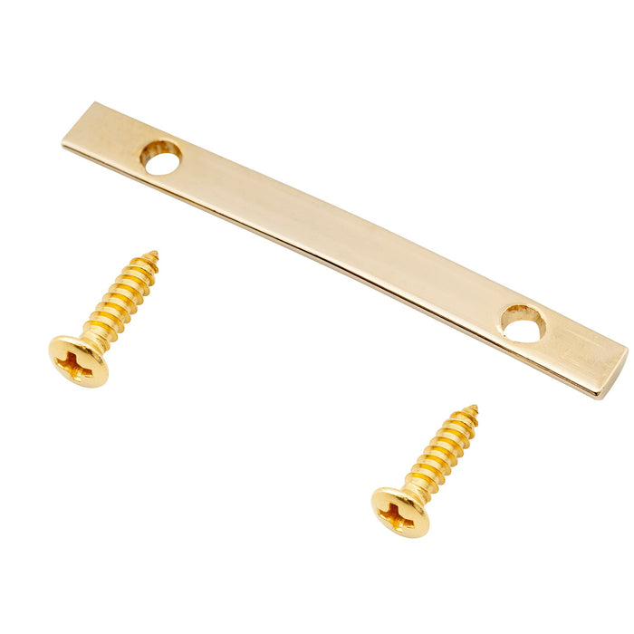 Musiclily Pro 45 mm Messing-Gitarrensaitenhalter, Führungsbaum für Tremolo-Brückensystem mit Doppelverriegelung