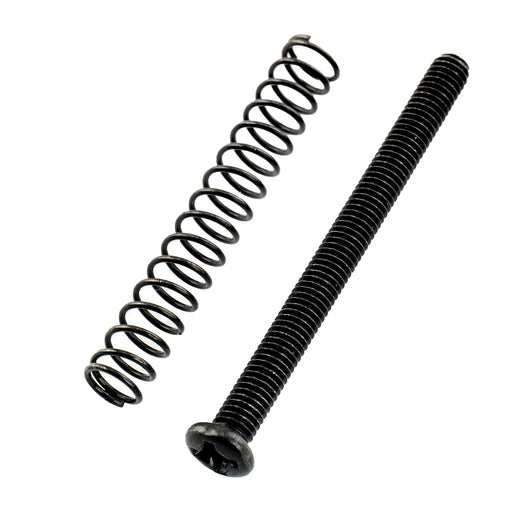 musiclily pro metric m3 35mm steel saddle intonation screw and spring set for imported electric guitar bass bridge mx2947mx2949p