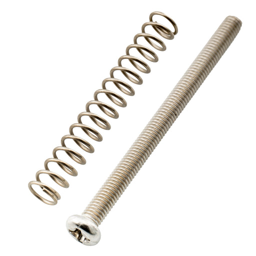 musiclily pro metric m3 40mm steel saddle intonation screw and spring set for imported electric bass bridge mx2948mx2950p