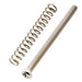 musiclily pro metric m3 40mm steel saddle intonation screw and spring set for imported electric bass bridge mx2948mx2950p