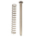 Part of musiclily pro metric m3 40mm steel saddle intonation screw and spring set for imported electric bass bridge mx2948mx2950p