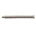detail of musiclily pro metric m3 40mm steel saddle intonation screw and spring set for imported electric bass bridge mx2948mx2950p