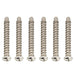 musiclily pro unc 6 32x1 3 8 inch stainless steel saddle intonation screws and springs set for american electric guitar bass bridge mx2952nk 6mx2949nk 6