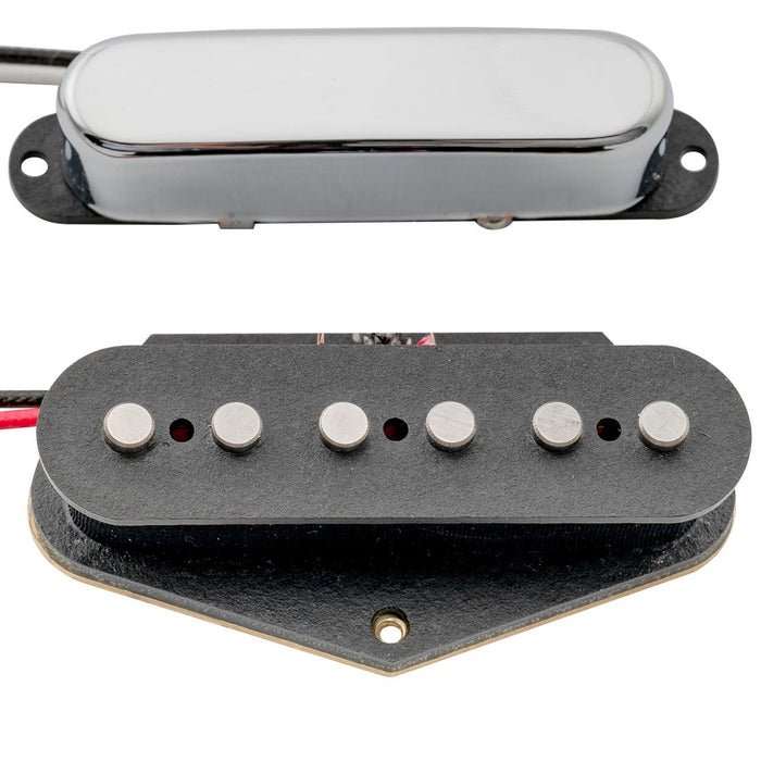 artec tfa40 tra44 alnico 5 standard neck bridge pickups set for tele style electric guitar mx2959bkmx2960bk, gold