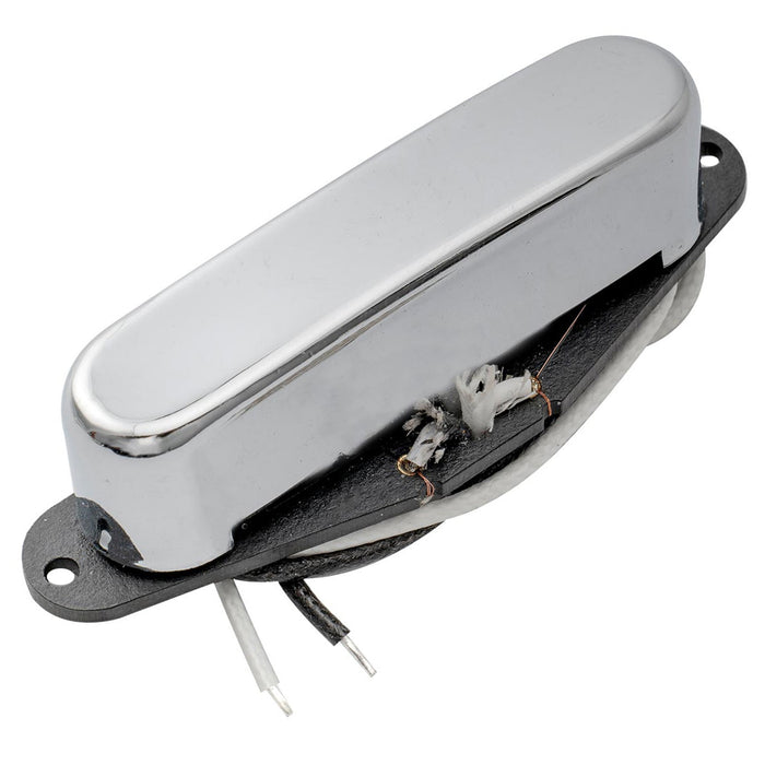 artec tfa40 alnico 5 standard neck pickup 5 1k for tele style electric guitar mx2959crp, chrome