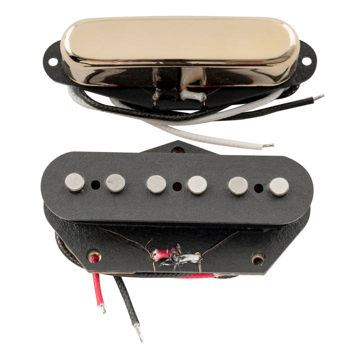 Set di pickup per il ponte standard del collo in Alnico 5 Artec TFA40 TRA44 per chitarra elettrica stile Tele. 