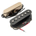 artec tfa40 tra44 alnico 5 standard neck bridge pickups set for tele style electric guitar mx2959bkmx2960bk, gold