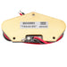 Part of artec tra44 alnico 5 standard bridge pickup 6 5k for tele style electric guitar mx2960bk