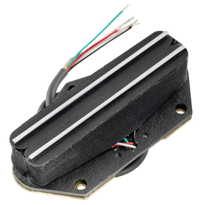 artec tra73 alnico 5 rail blade humbucker bridge pickup 12k for tele style electric guitar mx2963p, chrome