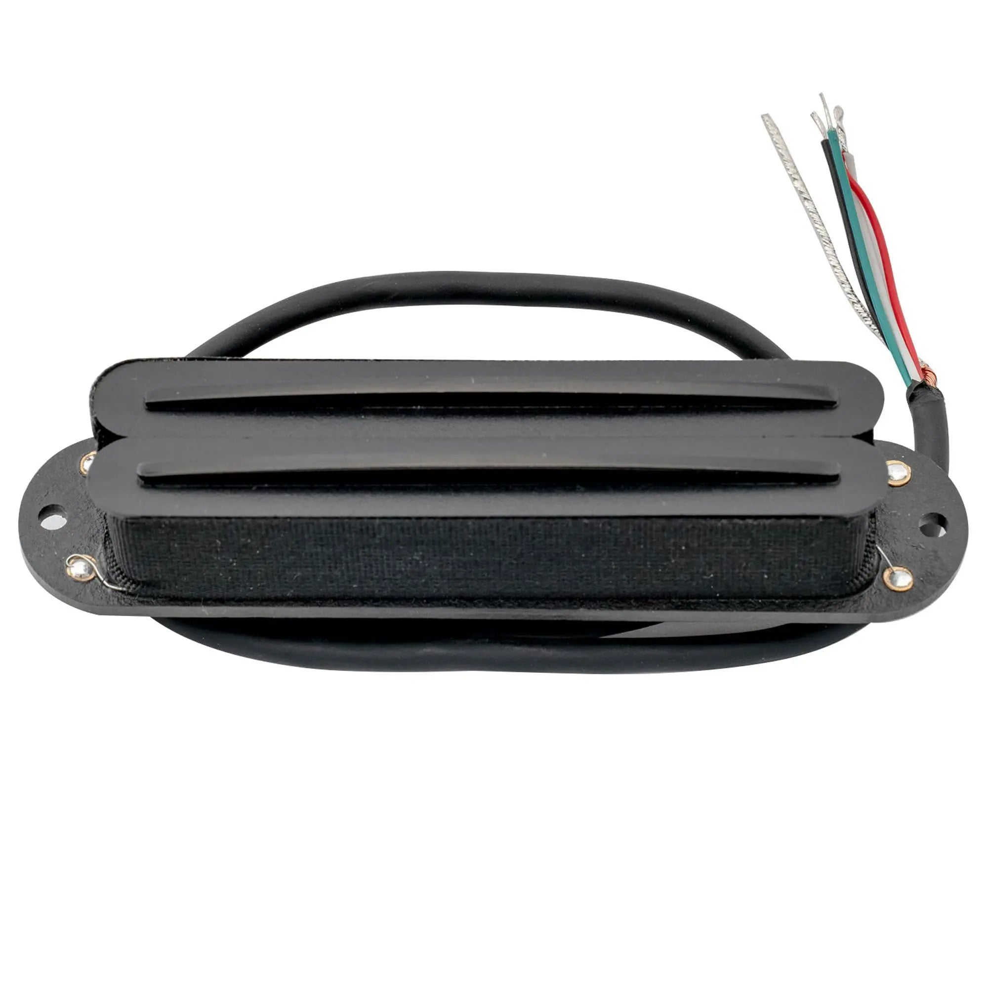 detail of artec sba73 alnico 5 rail blade humbucker all position pickup 12k for strat style electric guitar mx2964bk