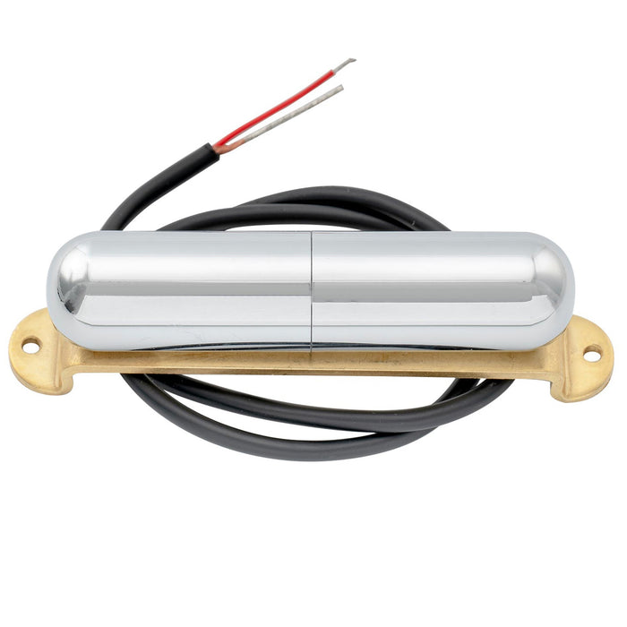 artec lsa70 alnico 5 lipstick style single coil neck pickup 7 5k for strat style electric guitar mx2965bk, gold