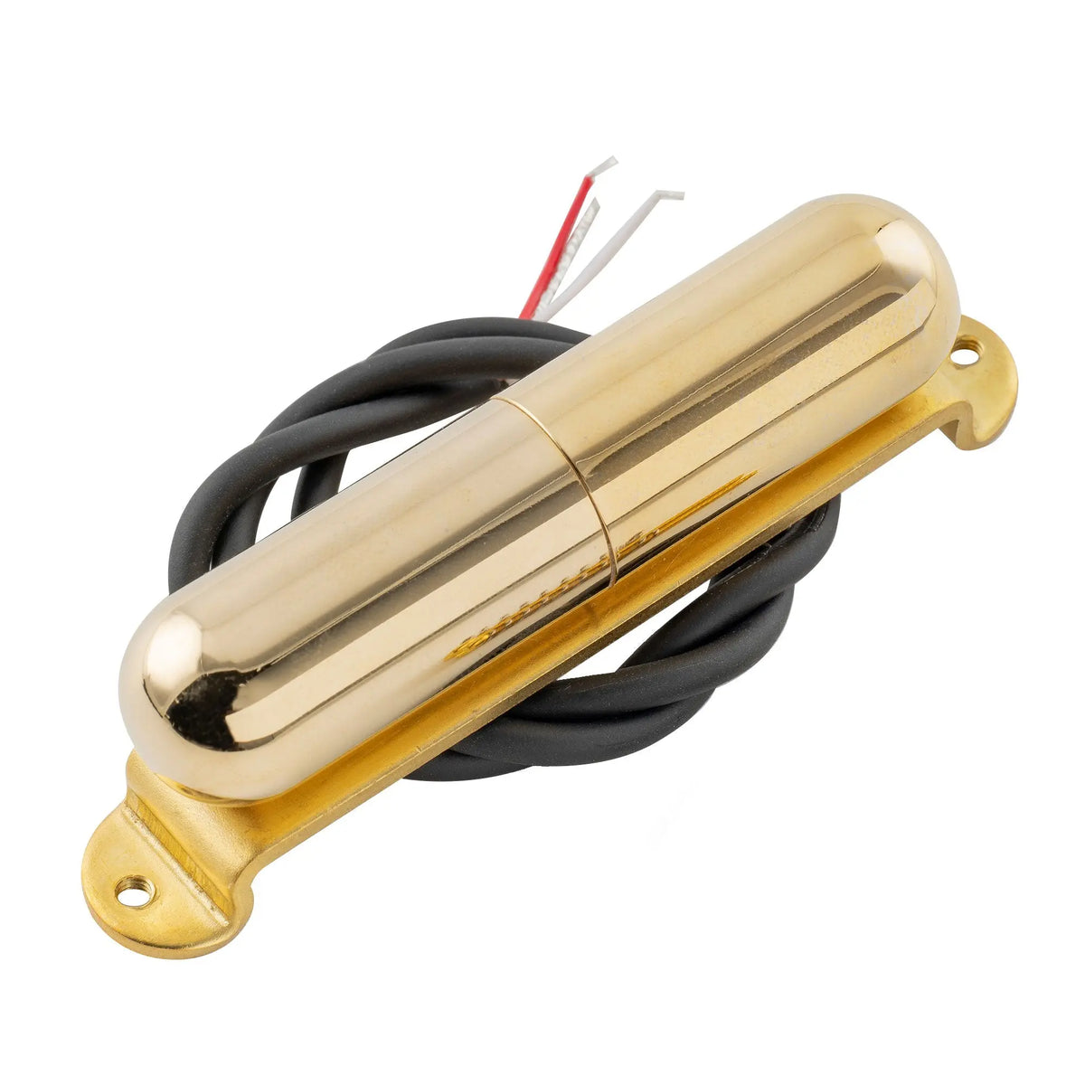 artec lsa70 alnico 5 lipstick style single coil neck pickup 7 5k for strat style electric guitar mx2965bk, gold