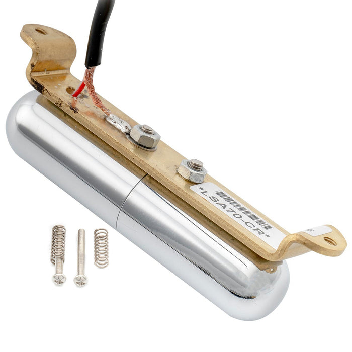 Artec LSA70R Alnico 5 Lipstick Style Reverse Wound Single Coil Middle Pickup 7.5K for Strat Style Electric Guitar