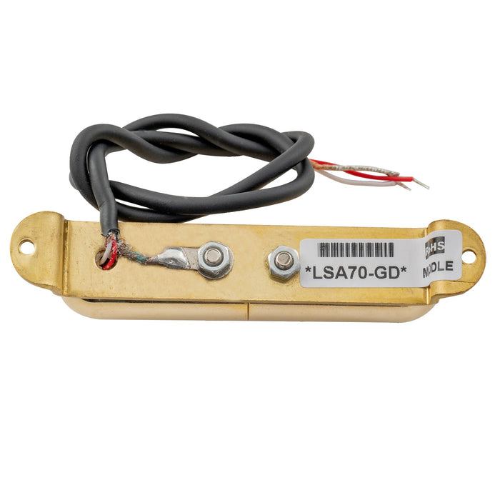 Artec LSA70R Alnico 5 Lipstick Style Reverse Wound Single Coil Middle Pickup 7.5K for Strat Style Electric Guitar