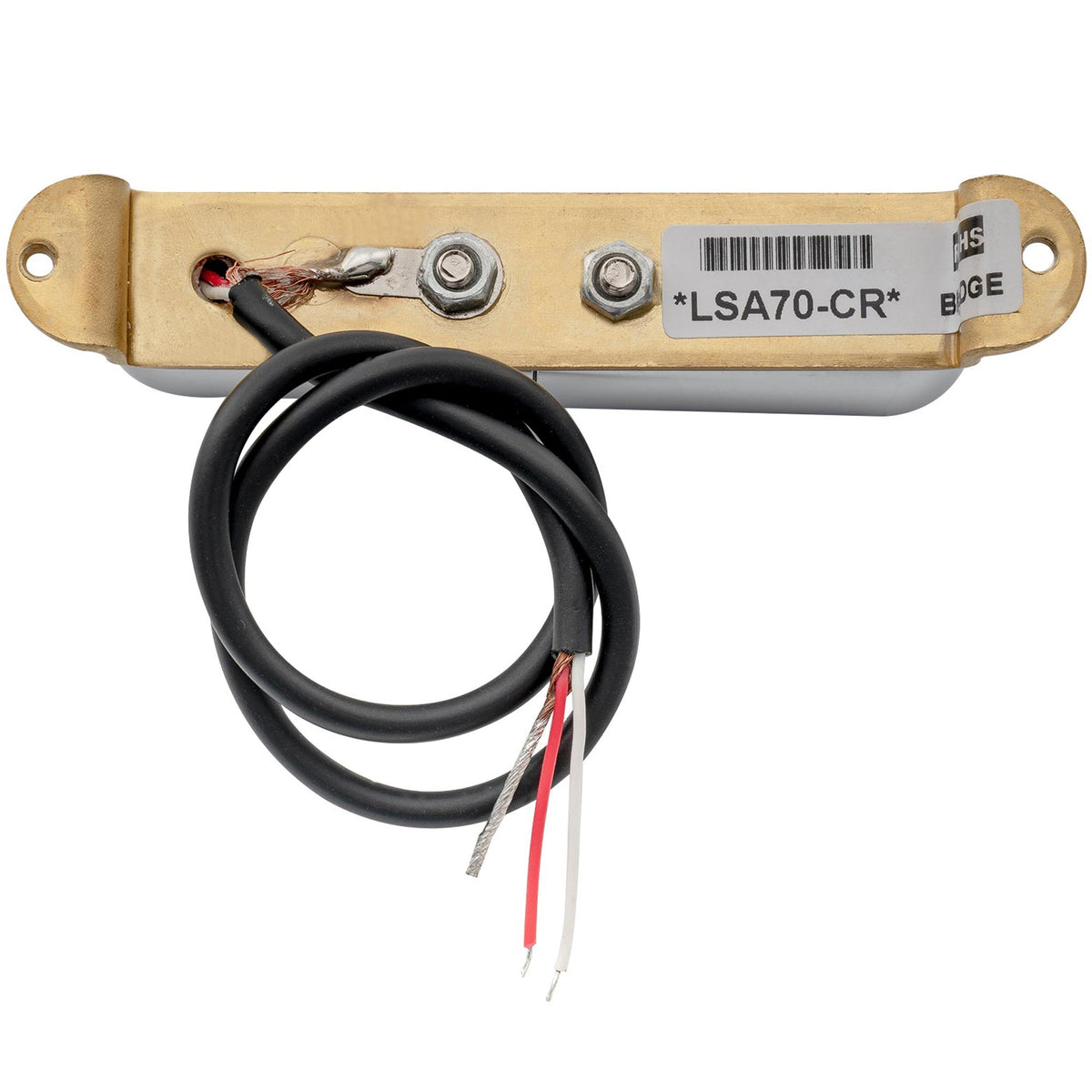 artec lsa70 alnico 5 lipstick style single coil bridge pickup 7 5k for strat style electric guitar mx2967bk, chrome