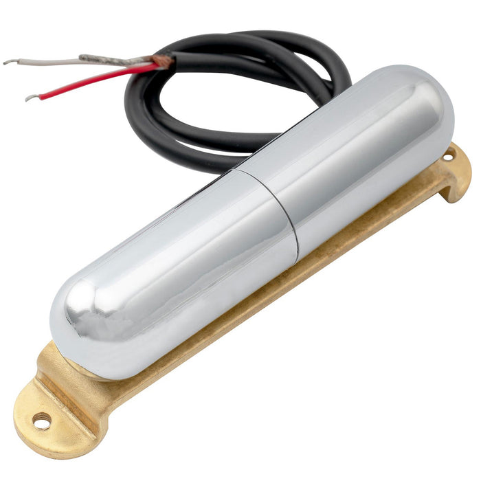 artec lsa70 alnico 5 lipstick style single coil bridge pickup 7 5k for strat style electric guitar mx2967bk, chrome